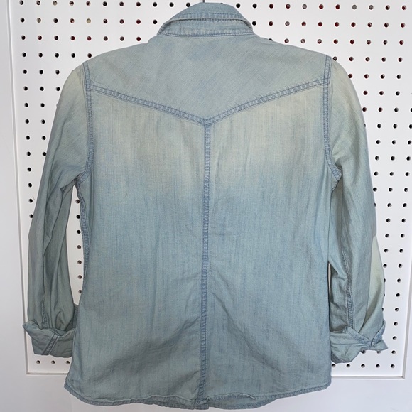 AE Denim Button-up Long Sleeve - Picture 2 of 2